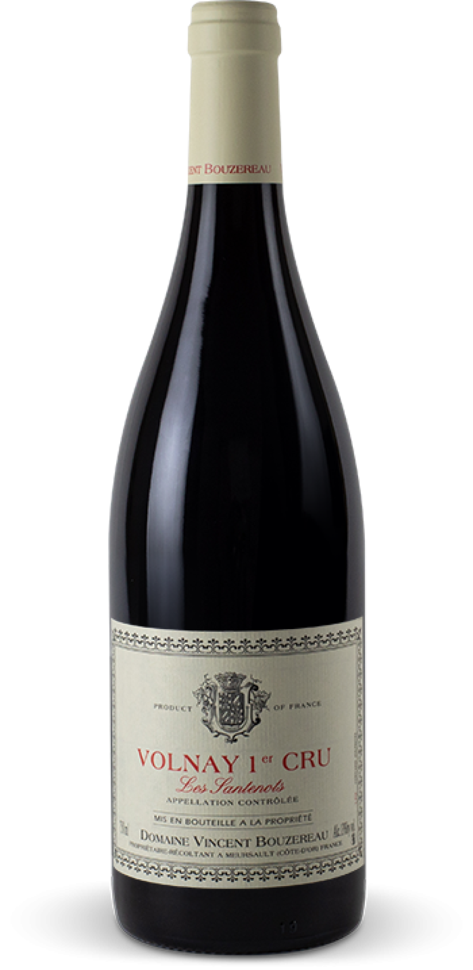 Domaine Vincent Bouzereau Volnay 1e cru Santenots