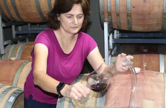 Wijnmaakster Cerina van Niekerk